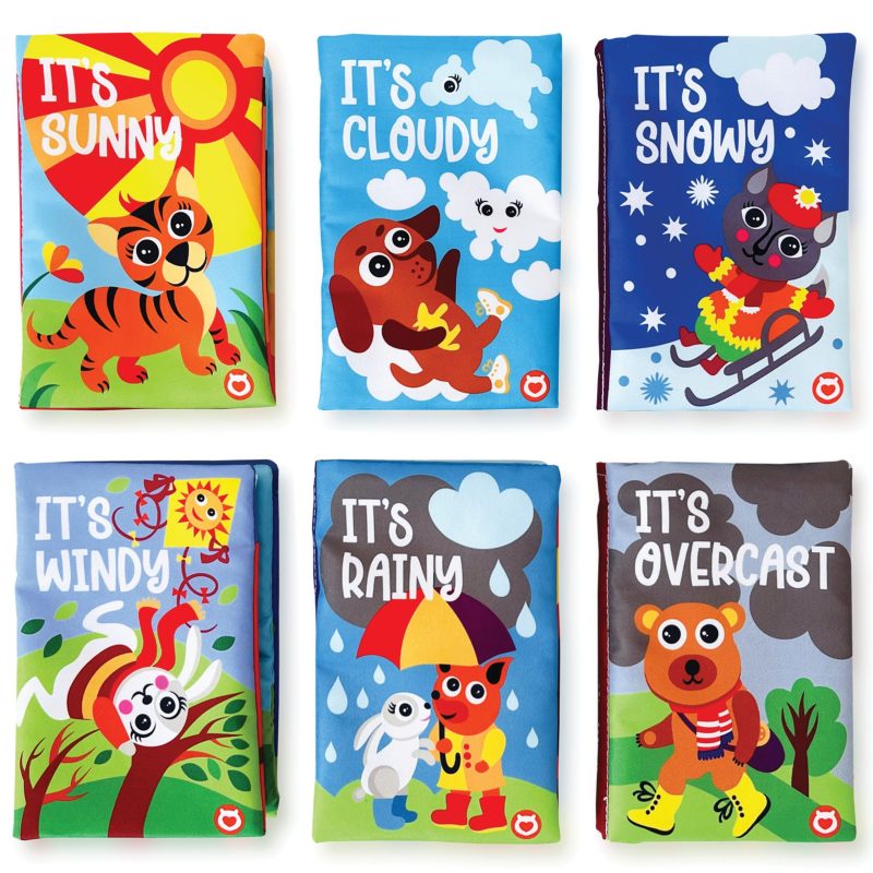 Baby Cloth Books About Weather - Image 2
