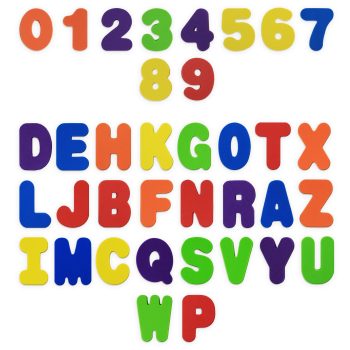 36-Piece Set. Stick-On Foam Letters & Numbers - Image 3