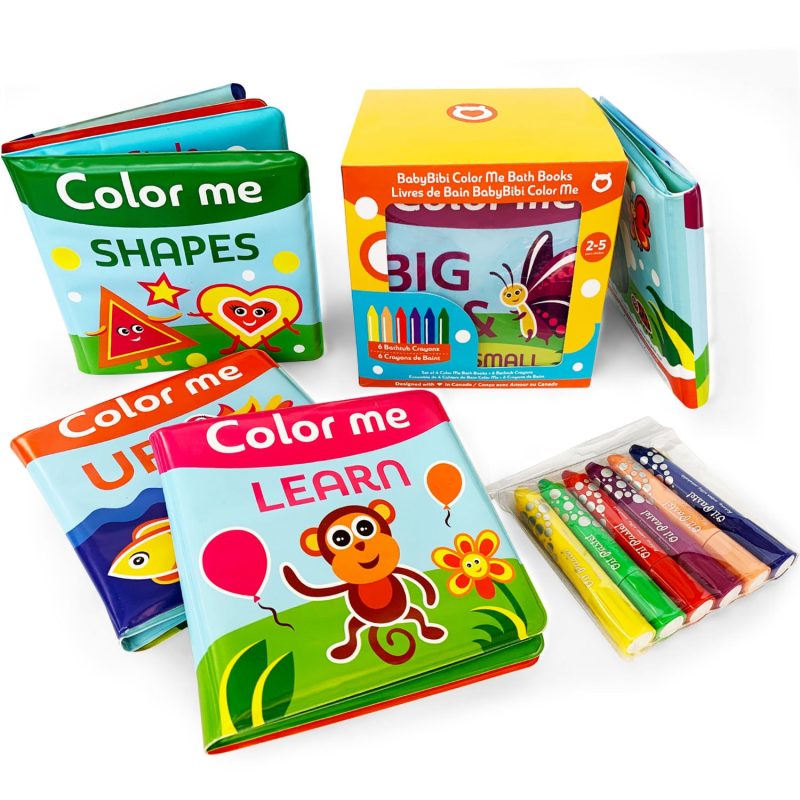 Color Me Bath Books + Crayons - Image 6